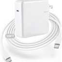 MacBook Pro Charger,96W MacBook Air Charger Fast Charging USB C Laptop Power Adapter,10FT Quick USB C Charging Cord for Mac Book Pro 16/15/14/13inch 2024/2023/2022/2021/2020/2019/M1 M2 M3 Mac Book Air