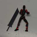 Generic Sixth Generation T13 Action Figure, 3D Printed Human Body Model, Lucky 13 Action Figure,Multi-Joint Movable Robot, PVC Model Full Body Mobile Robot Desktop Decoration