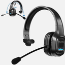 VELKPRO Wireless Headset with Microphone - Noise Canceling Headphones with Mic - On-Ear Earphones with USB Dongle for Office Work, Video Calling, Call Center - 32H Talk Time, Clear Audio Transmission
