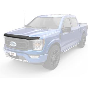 EGR SuperGuard 303585 - Matte Black Acrylic Hood Guard - Compatible with Select 2021-2024 Ford F-150 Series Trucks