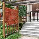 GLANT Expandable Fence Privacy Screen for Balcony Patio Outdoor,Decorative Faux Ivy Fencing Panel,Artificial Hedges (Single Sided Leaves)