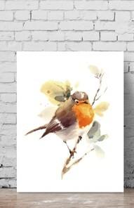 16×20 Birds On Bunch Art(TornBack)