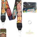 Phone Lanyard Crossbody Strap Clip And Go Strap for Phone With Wallet