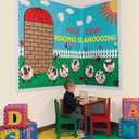 Fadeless Bulletin Board Paper, Fade-Resistant Paper for Classroom Decor, 24 x 60, Azure, 1 Roll
