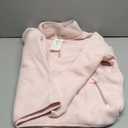 Aimiray Fleece Pullover Women Long Sleeve Half Zip Sherpa Jacket Warm Trendy Teddy Fall Sweatshirts with Side Pockets XL