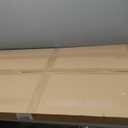 4-Piece Wood Slat Wall Panel for Interior Wall Decor Noise Cancelling 47.2" x 23.6" Peel and Stick Acoustic Decorative 3D Sound Absorbing Wall Paneling, Black Grey