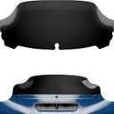 Benlari Windshield 7" Motorcycle Wave Windscreen 2014-2023 Fit for Harley Davidson Touring Street Glide Electra Glide Ultra Limited Tri Glide FLHT FLHX FLHTK FLHTC FLHTCUBlack