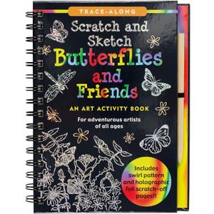 Scratch & Sketch Butterflies & Friends (Trace Along)