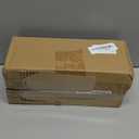 HarJue Toothbrush Holder, Luxurious Metal Toothbrush Toothpaste Holder with Marble Base for Bathroom, Multi-Slots Openwork Design, Bathroom Accessory for Storage and Organizer (Large, Gold)