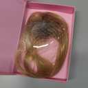 UDU Clip In Bangs Real Human Hair Bangs Hair Clip 360 Natural Fringe Extensions with Invisible Clips for Instant Hair Makeover Hairpieces Natural Look, Lightweight & Reusable Hairpiece for Women (Mixed Dark Blonde)