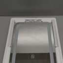 ROLOVE Lighted Makeup Mirror, Vanity Mirror with Lights for Desk Tabletop, Smart Touch with 3-Color Lighting,Dimmable, 360 Rotation, White, 13"x15"