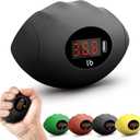 Hand Grip Strengthener, Rechargeable Digital Grip Strength Trainer up 220.4 Lbs(100kg) Hand Grip Exerciser Equipment for Strength Training-Forearm-Gripper-Finger, Stress Balls for Adults/Kids (Black)