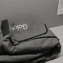 Goloni Ski Bag with Wheels,Padded Snowboard Bag for Air Travel,600D Waterproof Fabric,Foldable Snow Bag Fits 2 Pairs Skis (175cm, Black)