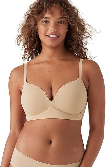 True & Co Women's True Body Wirefree Push Up Bra (32DD, Desert)