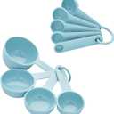 KitchenAid Measuring Cups and Spoon Set, Mineral Water, 9-Piece