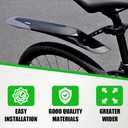 RBRL Bike Fender Adjustable Bicycle Mudguard, Quick Release Universal 24-29 inch Bicycle Fenders, Bike fenders for Ebike/Mountain Bike, Against Splashing Water and Dirt