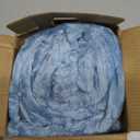 BEDELITE Fleece Blanket Washed Blue Throw Blankets for Couch & Bed, 300GSM Luxury Plush Cozy Fuzzy Blanket 50" x 60", Super Soft Warm Lightweight Throw Blanket for Travel Camping