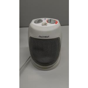 Maxi Heat Indoor Space Heater, Portable, Electric, Energy-Efficient, Adjustable Thermostat, Tip-Over Switch, Overheat Protection, Ideal for Home, Bedroom, Office, 1500W  