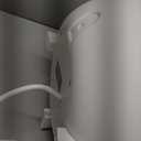 Pure Enrichment PureBliss Luxury Towel Warmer - Extra Large 20L Heats Towels, Robes, Blankets, or Clothing - Modern Bucket Design, 4 Heat Timer Settings & Auto Shut-Off (White & Brushed Gold)