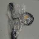 RV Light Fixtures, E26 Base 12V Interior Fixtures, Iron Bathroom Vanity with On-Off Switch, 12V Wall Sconce for RV Motorhome Camper Trailer, Semi-Flush Mount, Bulb not Included