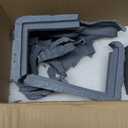 REPTI ZOO Large Bearded Dragon Basking Platform, 12.5x7x5 inch Gecko Hide Cave with Heat Storage Slate Stone, Reptile Basking Rock Climing Hideout for Leopard Crested Gecko Lizard Turtle