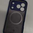 Miracase Magnetic for iPhone 17 Pro Case, Compatible with MagSafe, Integrated Silicone Camera Control Cover, 3.0mm Thicken Shockproof Drop Protection Phone Case for 17 Pro,Dark Blue