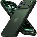 Eastinbox for iPhone 17 Pro Case [16FT Military Grade Shockproof], Anti-Slip Anti-Scratch, Slim Translucent Frosted Matte Phone Cover, Case for iPhone 17Pro 6.3", Green