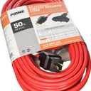 Cord Ext Cirbrkr 14/3x50ft Red
