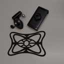 Tablet Yoke Mount, iPad Yoke Clamp Mount for Aircraft, 360 Adjustable Metal Arm Aviation Trainer Tablet Holder for iPad Pro 13 12.9 11, iPad Air Mini, Galaxy tab, iPhone, 4-13" Device