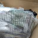 Storage Shelves - 5 Tier Shelf Organizer, Sturdy Metal Garage Shelving with Adjustable Leveling Feet, Space-Saving Shelves Organizer for Pantry, Laundry, Kitchen (32" x 12" x 71", Black)