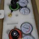 Oxygen & Acetylene Regulators - Compatible with Medium Duty Welding Gas Torch - CGA540 and CGA510