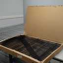 10 Panels No Dig Garden Fence with Gate, 42in x 24.2ft Decorative Dog Fence Outdoor for Yard, Tall Animal Barrier Rustproof Metal Wire Garden Edging Border, Temporary Fencing for Outdoor, Patio