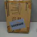 StrongTek Bamboo Step Stool for Kids and Adults, Natural Material, Sturdy and Versatile Short Foot Stool for Bathroom, Kitchen, Bedroom, Compact 10-inch Small Wood Stool, Plant Stand (Black)