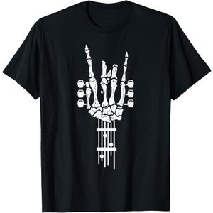 Rock and Roll Punk Rock Band Concert Guitar Accessories Gift TShirt