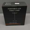 Cordless Table Lamp Set of 2, Portable Rechargeable 6000mAh Outdoor LED Table Lamps, 3 Color Stepless Dimming Touch Battery Powered Lamp, Table Light for Restaurant/ Patio/ Camping/ Bedroom(Gold)