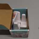 Door Lever Lock (2 Pack)  Prevents Toddlers from Opening Doors  Easy One-Hand Operation for Adults  Durable ABS with 3M Adhesive Backing  No Tools Needed for Install (White)