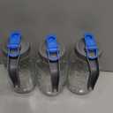 3 Pack 64oz Glass Mason Jar Pitchers with Airtight Lids - Sun Tea & Cold Brew Pitchers, Ideal for Lemonade, Coffee, Flavored Water