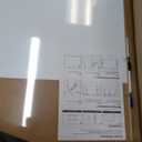 ARCOBIS Dry Erase Cork Board Combo, 24"X18" Bulletin White Board for Wall, Magnetic Corkboard Whiteboard Combination, Vision Board for Office, Home, School Gold Frame