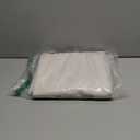 MIULEE Beige Scalloped Shower Curtain Linen Textured with 12 Metal Hooks Cute Heavy Duty Washable Waterproof Neutral Thick Cloth Shower Curtains with Black Border for Bathroom Bathtub,W72*L72 Cream