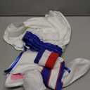 RUODON 6PCS Halloween Bunny Costume for Women, Basketball Jersey Outfit with Top Skort Headband Wristbands Socks Tail (Medium)