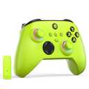 W&O Wireless Controller for With Xbox One, Xbox Series X/S, Xbox One X/S, PC, With RGB LED Light, Mappable Buttons, With 2.4GHZ Wireless Adapter Gamepad (Electric Volt)