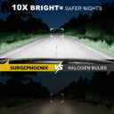 H7 Light Bulbs, 60000LM Super Brighter, 1:1 Mini Size,6500K Cool White H7 Fog Light Bulbs or Off Road Light Pack of 2