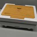 Towel Warmer, 35L Folding Hot Towel Warmer for Bathroom, Heating & Drying Modes, Timer Function, LED Display, Built-in Hooks, Fits Up to Two 70"X80" Oversized Towels, Large Blankets, Bathrobes (Light Grey)