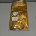 24 Pack,Gold Foil Plastic Tablecloth,Rectangular Shiny Table Cloth Metallic Disposable Party Table Cover for Graduation Wedding Birthday Baby Shower Anniversary New Year Party Decorations