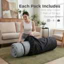 XICIKIN 2.5" Japanese Floor Mattress, Japanese Futon Mattress, Queen（80" x 60"）