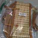 Orchidleaf 2 Set Baskets for Gifts Empty, Gift Empty Bamboo Basket Large, Foldable Woven Gift Basket with Handle for Baby Baptisms, Mother's Day, Christmas, Housewarming