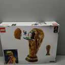 LEGO Editions FIFA World Cup Official Trophy Building Set - Kit for Display in Bedroom, Home Office, Book Shelf - Soccer Fans Collectible - with World Cup 2026 Minifigure - Gift for Fans - 43020