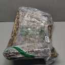 CENBOSS Rattan Christmas Tree Collar, Wicker Tree Skirt & Stand Base Cover (Black Wash, 24 inch)