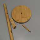 Mug Holder Tree, Upgraded 360 Rotated 8 Hooks Coffee Mug Holders for Counter, Bamboo Mug Rack Stand for Coffee Bar Accessories