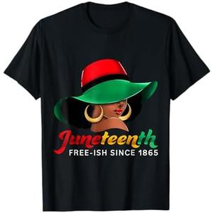 Juneteenth Shirts Women Celebrating Black Freedom Day 1865 T-Shirt 1X